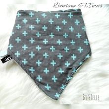 bandana-gris-croix-bleu-1-4-ans-by-stelle